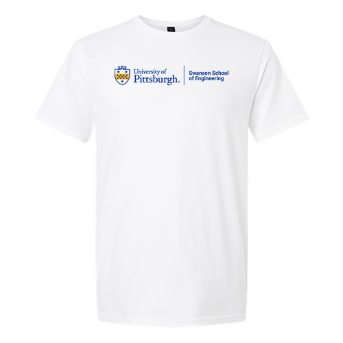 Pitt Shield SoftStyle T-Shirt -- White