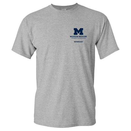 Mens/Unisex Gildan Cotton Basic T-Shirt -- Sport Grey