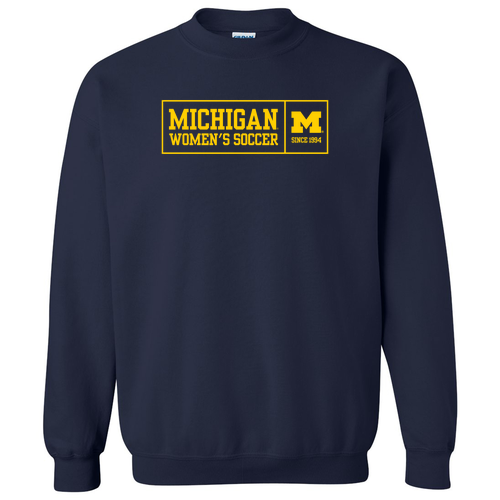 Mens/Unisex Gildan Heavy Blend Crewneck Sweatshirt -- Navy