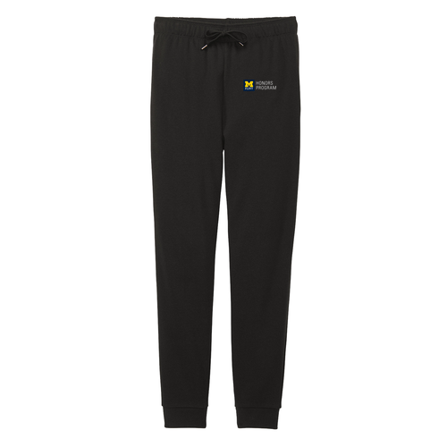 Fleece Jogger -- Black