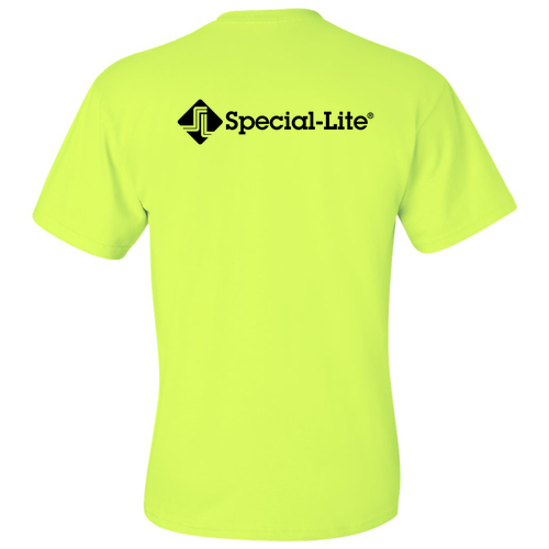 Gildan Ultra Cotton T-Shirt with Pocket -- Safety Green