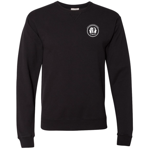 ComfortWash Unisex Crew Sweatshirt -- Black