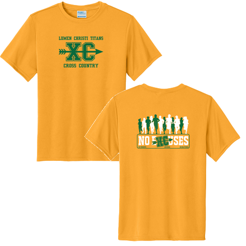 Port and Company Youth Performance Tee -- Gold