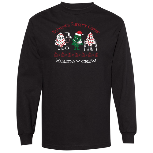 American Apparel Heavyweight Cotton Unisex Long Sleeve T-Shirt -- Black