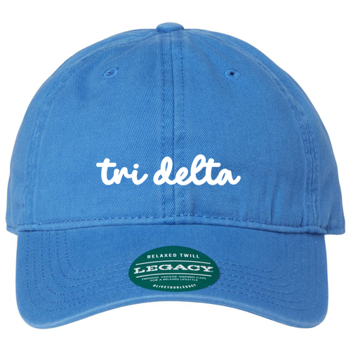 LEGACY Relaxed Twill Dad Hat -- Pacific Blue