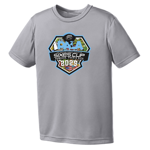PERU Performance Tee -- YOUTH Silver