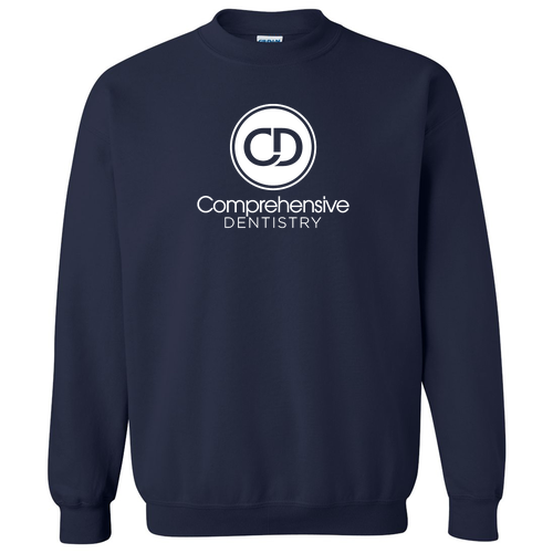 Heavy Blend Crew Neck Sweatshirt -- Navy