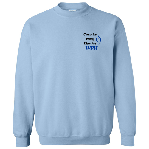 Gildan Heavy Blend Crew Neck Sweatshirt -- Light Blue