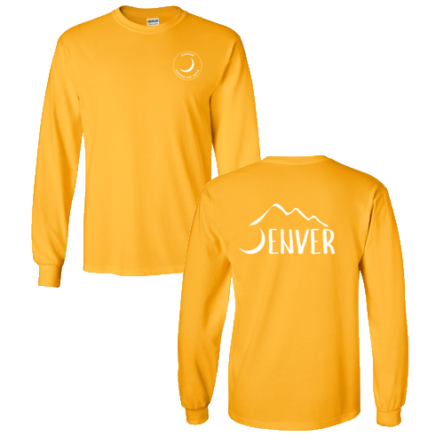 Gildan Ultra Cotton Longsleeve Basic T-Shirt -- Gold