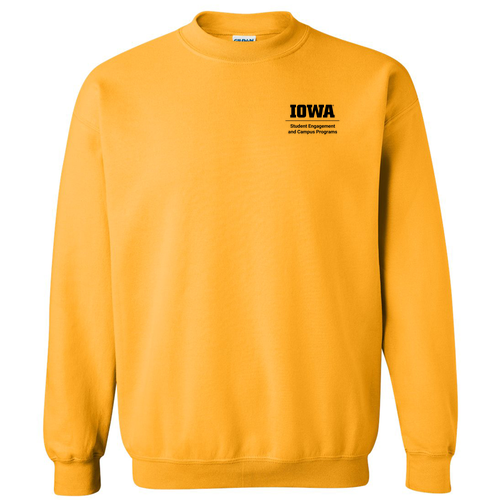 Gildan Heavy Blend Crew Neck Sweatshirt -- Gold