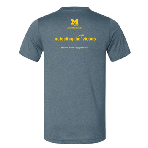 Bella Canvas Soft Fitted Heather CVC T-Shirt -- Heather Slate