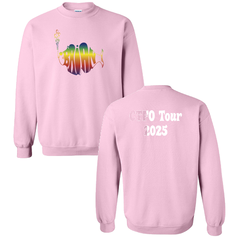 Gildan Heavy Blend Crew Neck Sweatshirt -- Light Pink