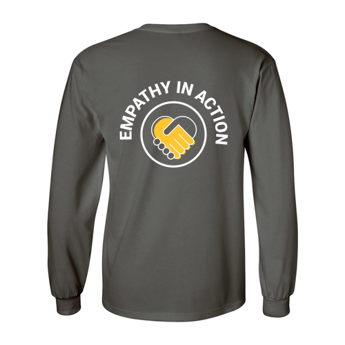 Gildan Heavy Cotton Longsleeve Basic T-Shirt -- Charcoal