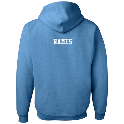 Optional Personalization Jerzees Nublend Hoodie -- Columbia Blue