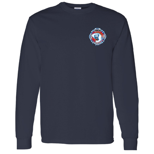 Station 14 Long Sleeve Tee -- Navy