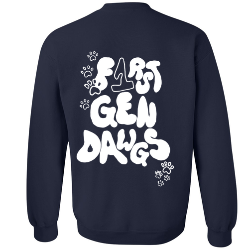 Gildan Heavy Blend Crew Neck Sweatshirt -- Navy