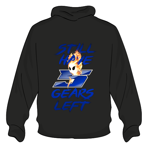 Independent Trading Co. Mainstreet Hooded Sweatshirt -- Black -- Blue