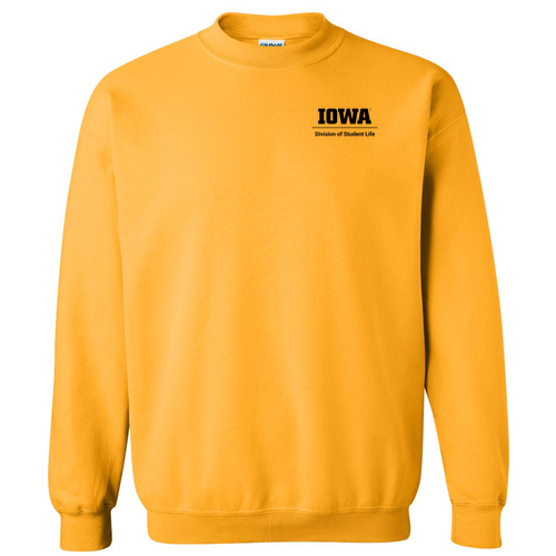 Gildan Heavy Blend Crew Neck Sweatshirt -- Gold