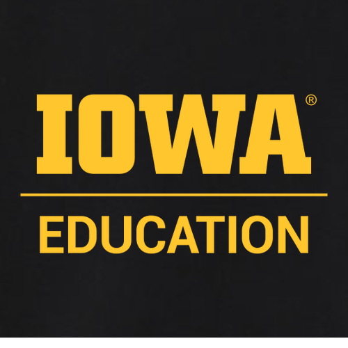 Hawkeye Teachers Bella Canvas Unisex Heather CVC T-Shirt -- Solid Black Blend