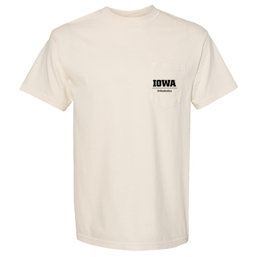 Comfort Colors Unisex Garment-Dyed Heavyweight Pocket T-Shirt -- Ivory