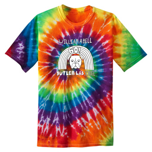 Port and Company Tie Dye Tee Youth -- Rainbow