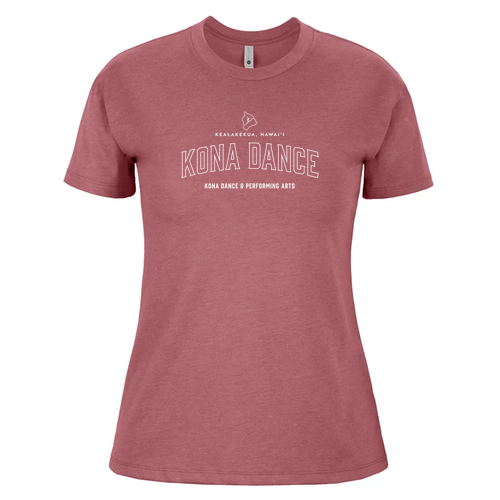 Next Level Ladies' Relaxed Cvc T-Shirt -- Heather Mauve