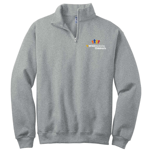 Jerzees 1/4 Zip Cadet Sweatshirt -- Oxford