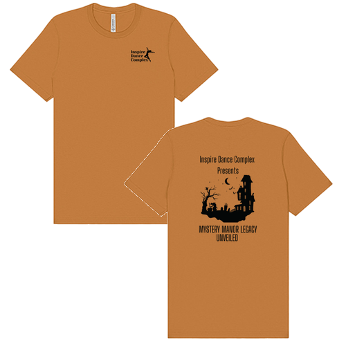 Mystery Manor Adult Tee -- Toast
