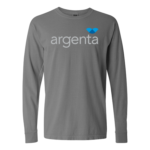 Comfort Colors Ringspun Long Sleeve Tee -- Grey