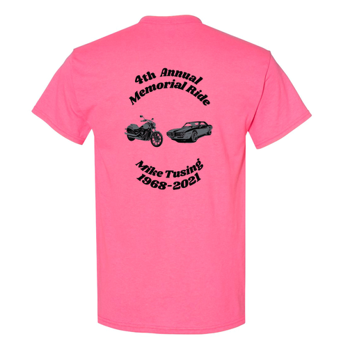 Gildan Heavy Cotton Basic T-Shirt -- Safety Pink