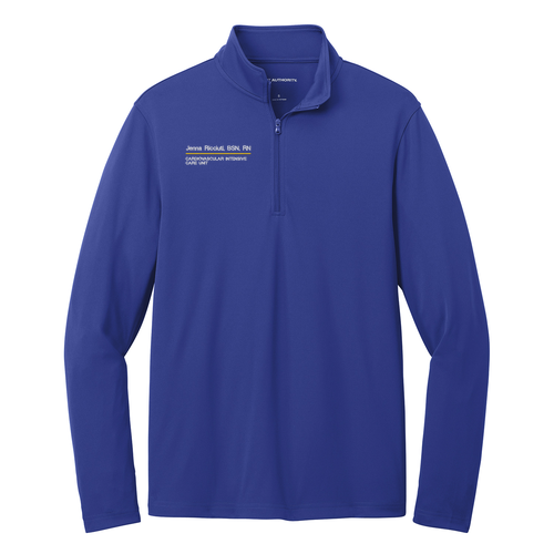 Port Authority Dry Zone Uv Micro-Mesh 1/4-Zip -- True Royal