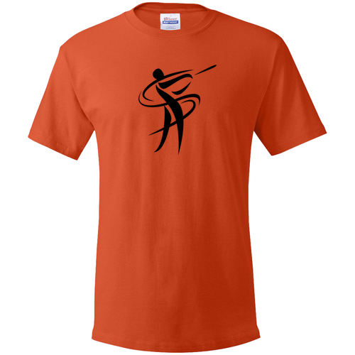 Mens/Unisex Hanes Essential ComfortSoft Short Sleeve Tee -- Orange