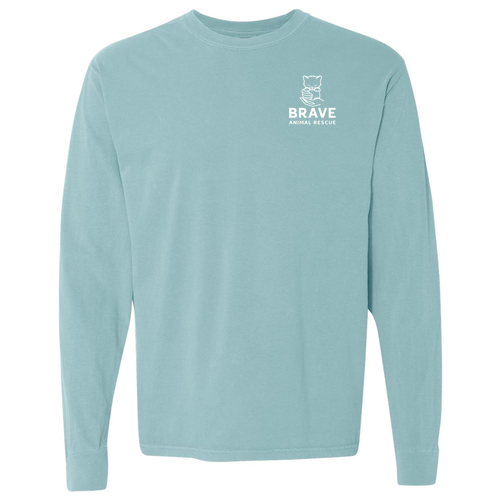 Brave Long Sleeve Tee -- Chalky Mint