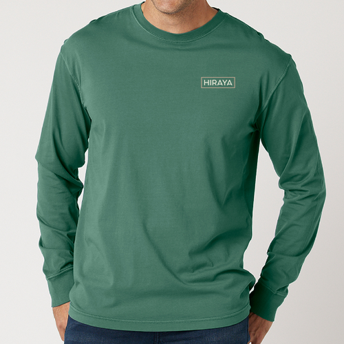 Long Sleeve Tee-- Jade