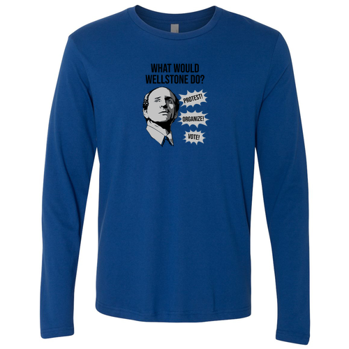 Next Level Apparel Premium Fitted Long Sleeve Crew -- Royal