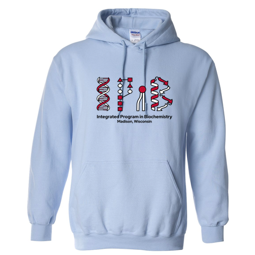 Gildan Heavy Blend Hooded Sweatshirt -- Light Blue