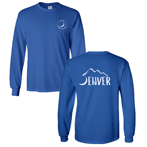 Gildan Ultra Cotton Longsleeve Basic T-Shirt -- Royal