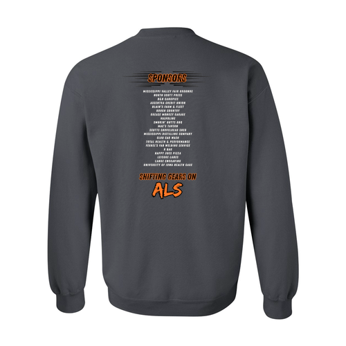 Gildan Heavy Blend Crew Neck Sweatshirt -- Charcoal