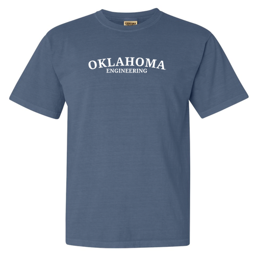 Comfort Colors Ringspun Garment Dyed T Shirt -- Blue Jean