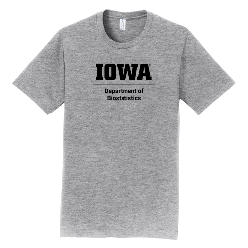 Biostatistics Port and Company Fan Favorite Tee -- Athletic Heather
