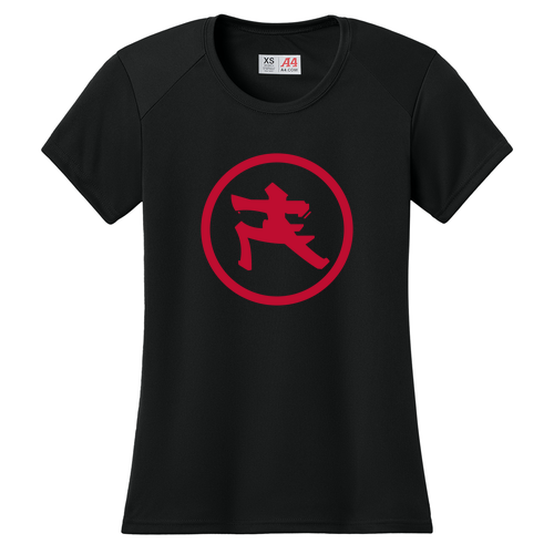 A4 Women’s Cooling Performance Short Sleeve Tee -- Black