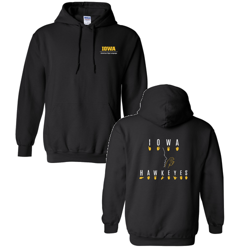 Gildan Heavy Blend Hooded Sweatshirt -- Black