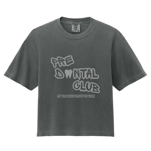 Comfort Colors Women's Garment-Dyed Heavyweight Boxy Tooth T-Shirt -- Pepper