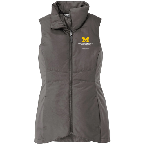 Ladies Collective Insulated Vest -- Graphite
