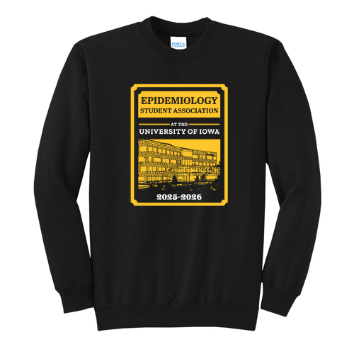 Port and Company Classic Crewneck Sweatshirt -- Jet Black