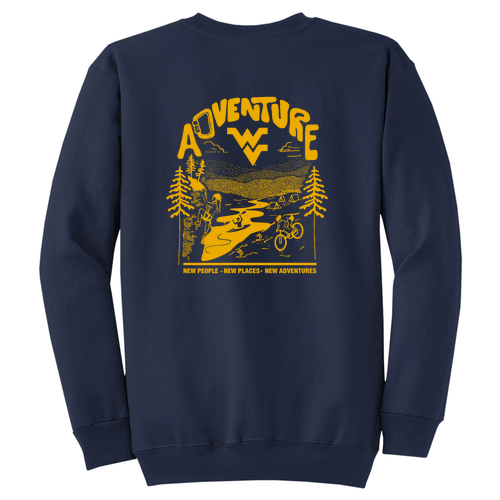 Port and Company Classic Crewneck Sweatshirt -- Navy