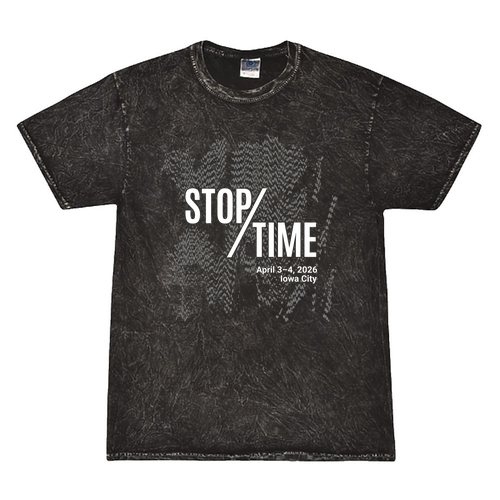 Stop/Time Tee Colortone Mineral Wash T-Shirt -- Mineral Black