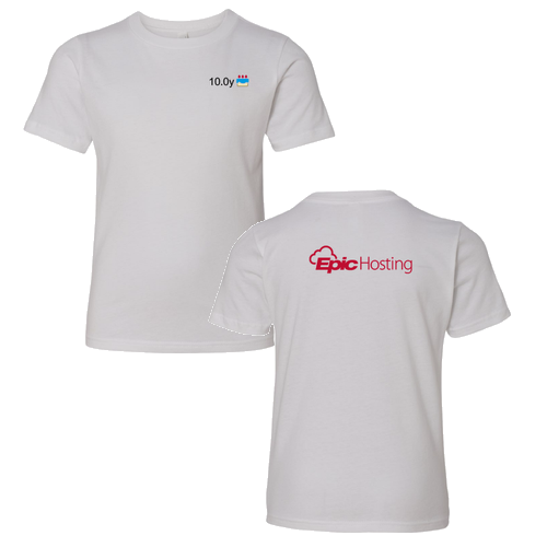 Next Level Apparel Boys Short Sleeve Crew Tee -- White
