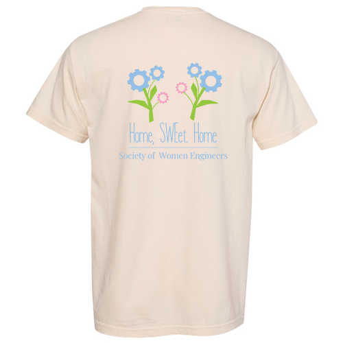 Comfort Colors Ringspun Garment Dyed T Shirt -- Ivory