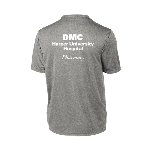Mens/Unisex Sport Tek Competitor Wicking Tee -- Grey Concrete Heather
